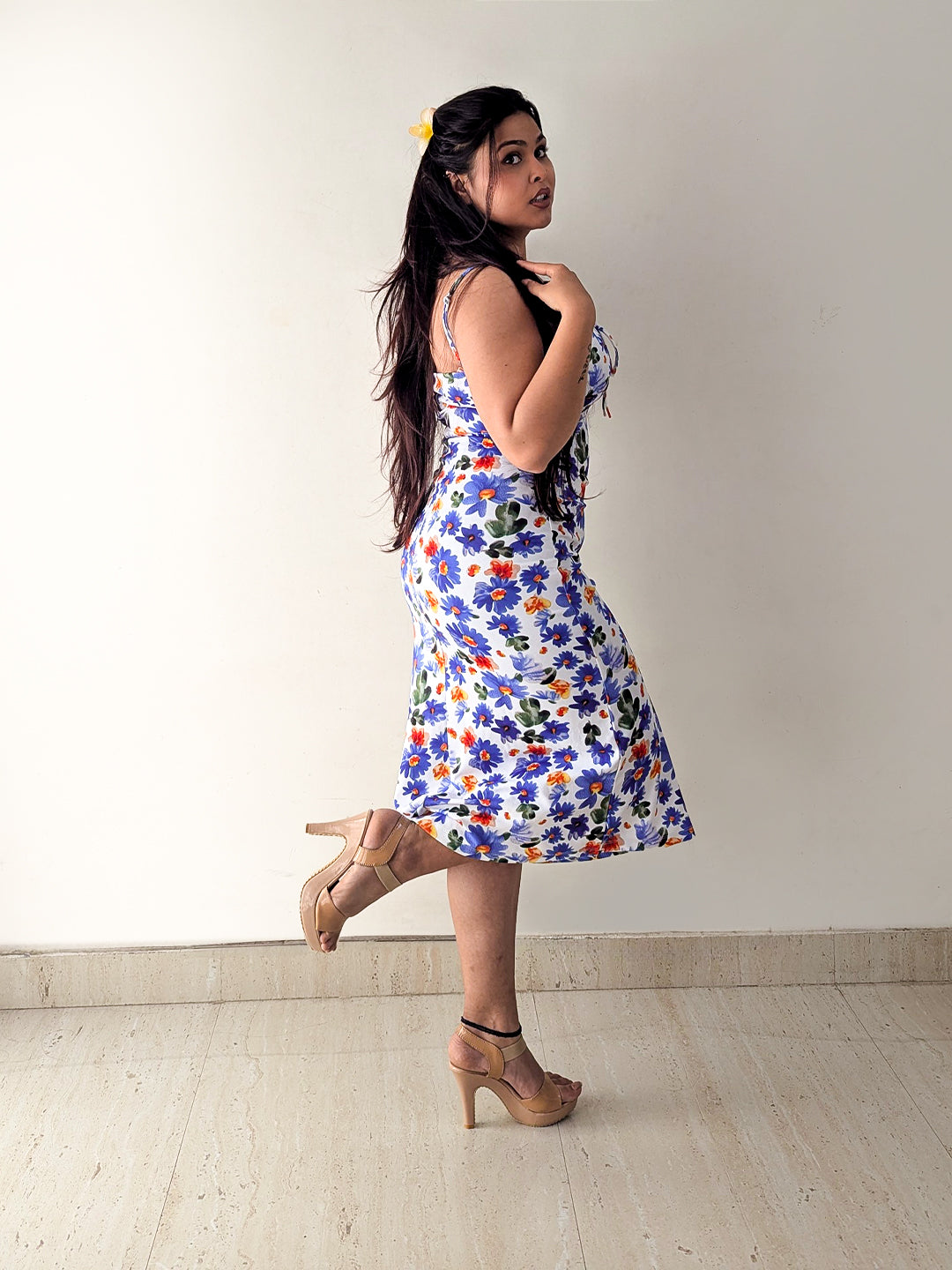 Craftsmiley Bloom Midi Dress 🌸✨