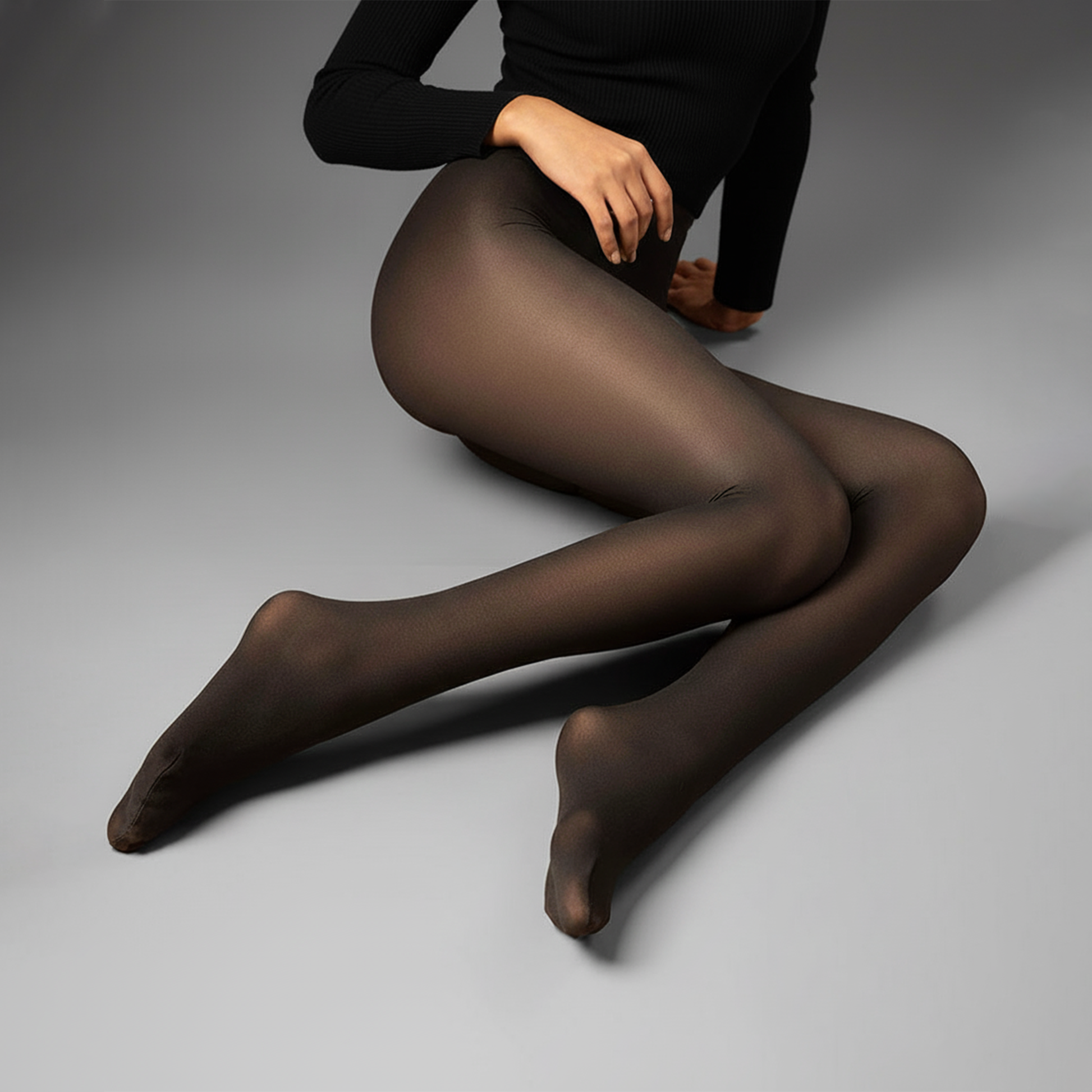 Women’s Illusion Shaping Leggings & Sticky Push-Up Moon Bra
