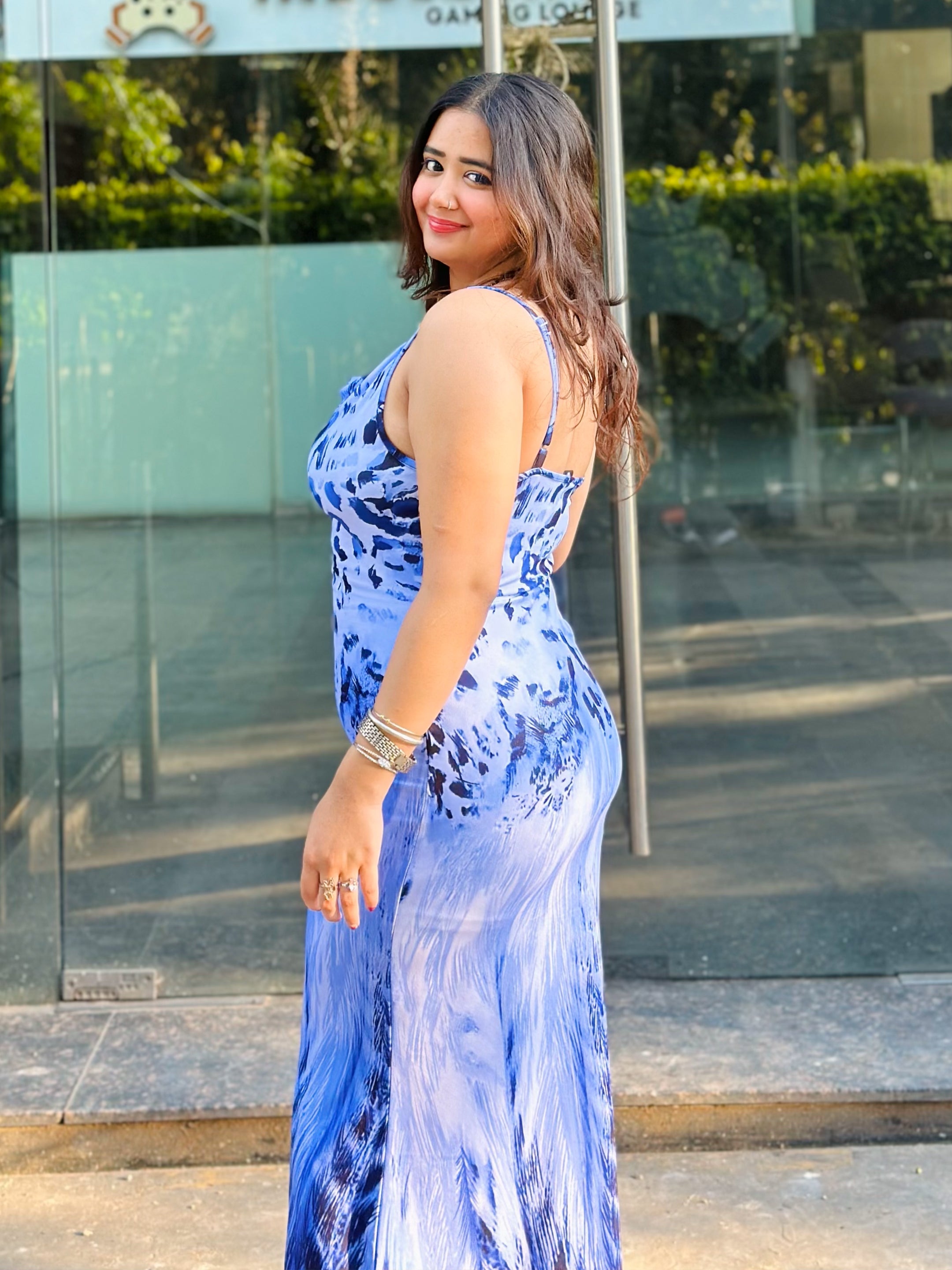 Craftsmiley Ocean desire Multicolor Dress