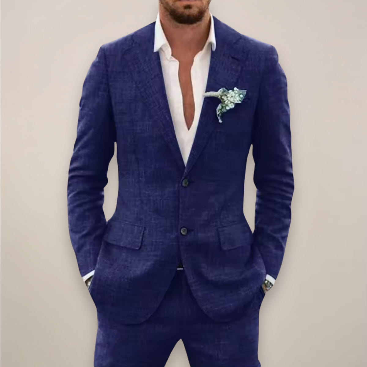 Breeza | Spring Notch Lapel Suit Set 1
