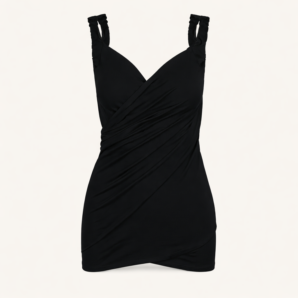 Craftsmiley WaveWrap Mini Dress