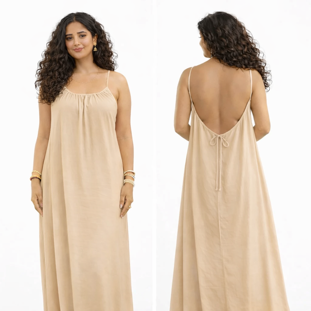 Craftsmiley Honeymoon Soft Flow Evening Maxi