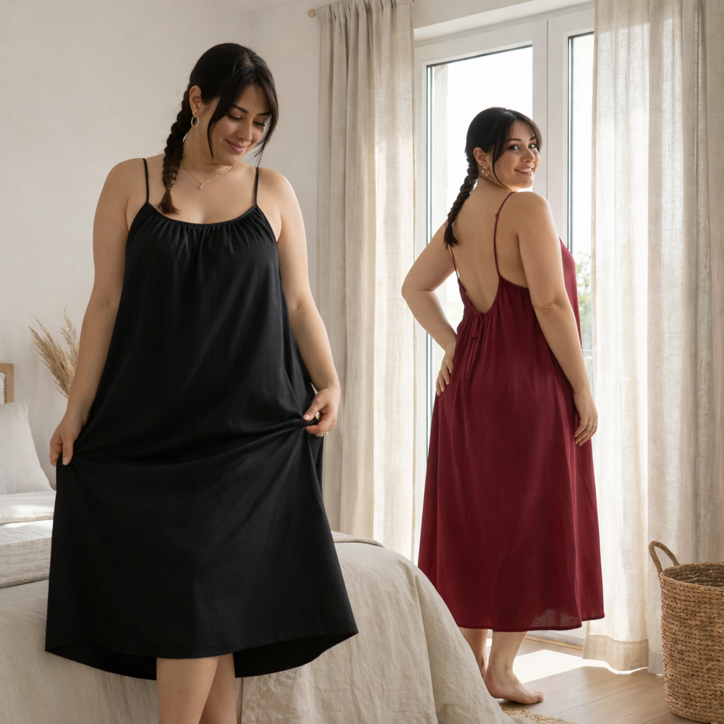 Craftsmiley Honeymoon Maxi Dress- Pack of 2