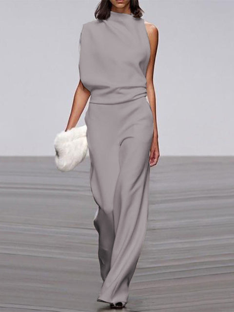 Clara - Elegant Sleeveless Jumpsuit 1