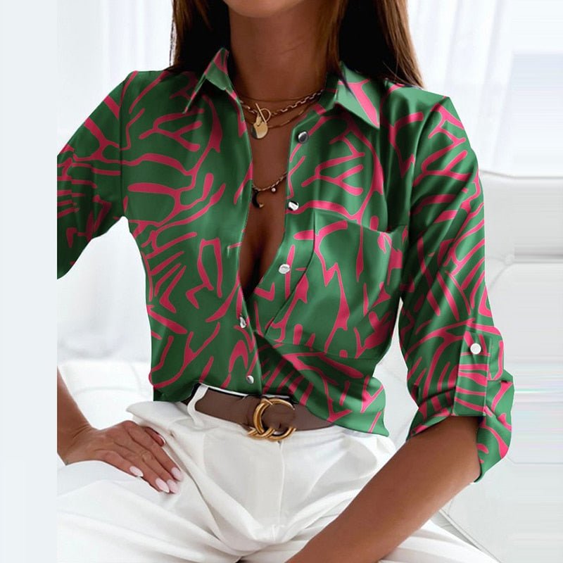Elisa - Classic Collared Blouse 12