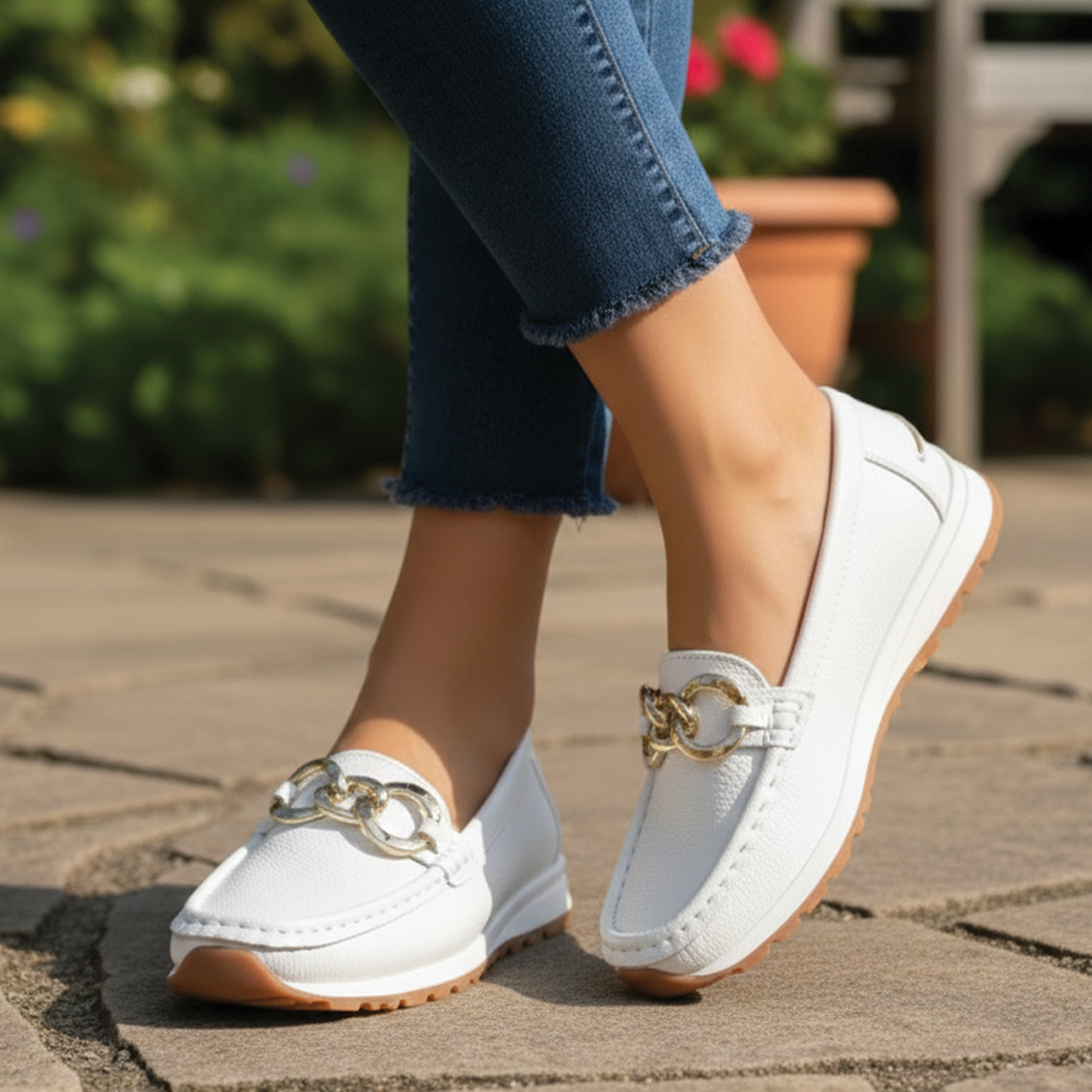 Ellie - Flat Buckle Loafers 3