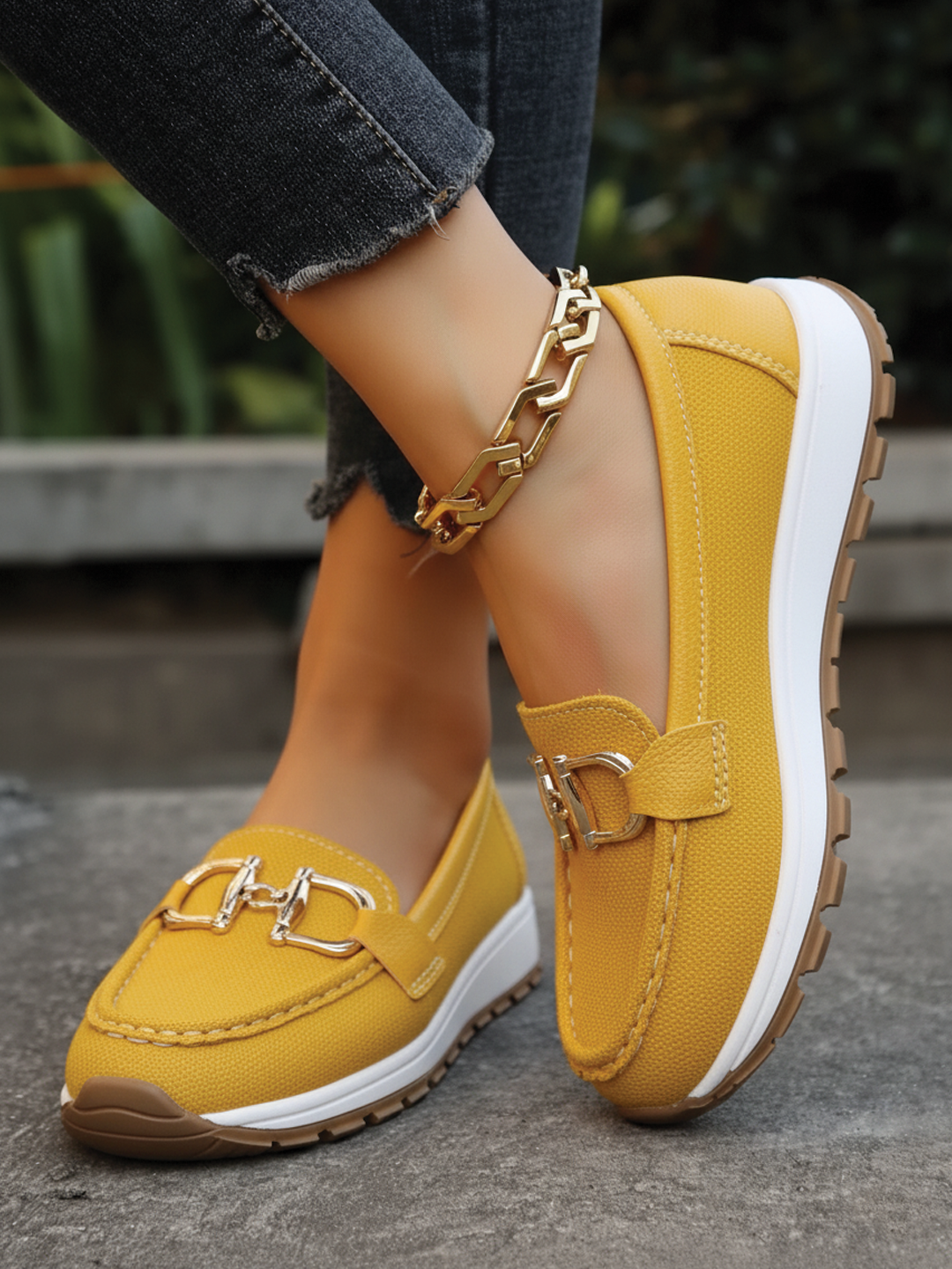 Ellie - Flat Buckle Loafers 4