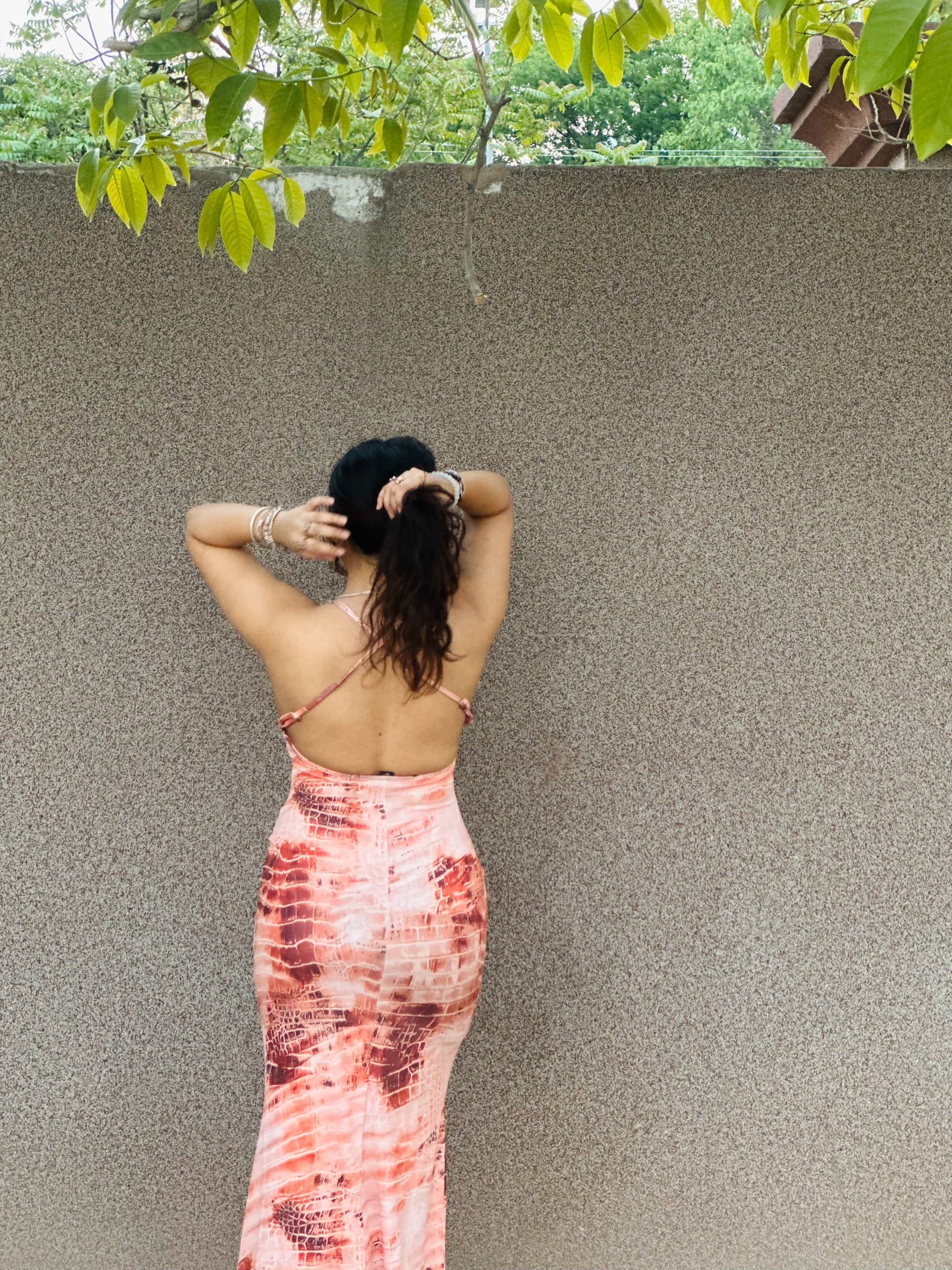 Craftsmiley Sleek & Stunning Women's Multicolor Bodycon Dress