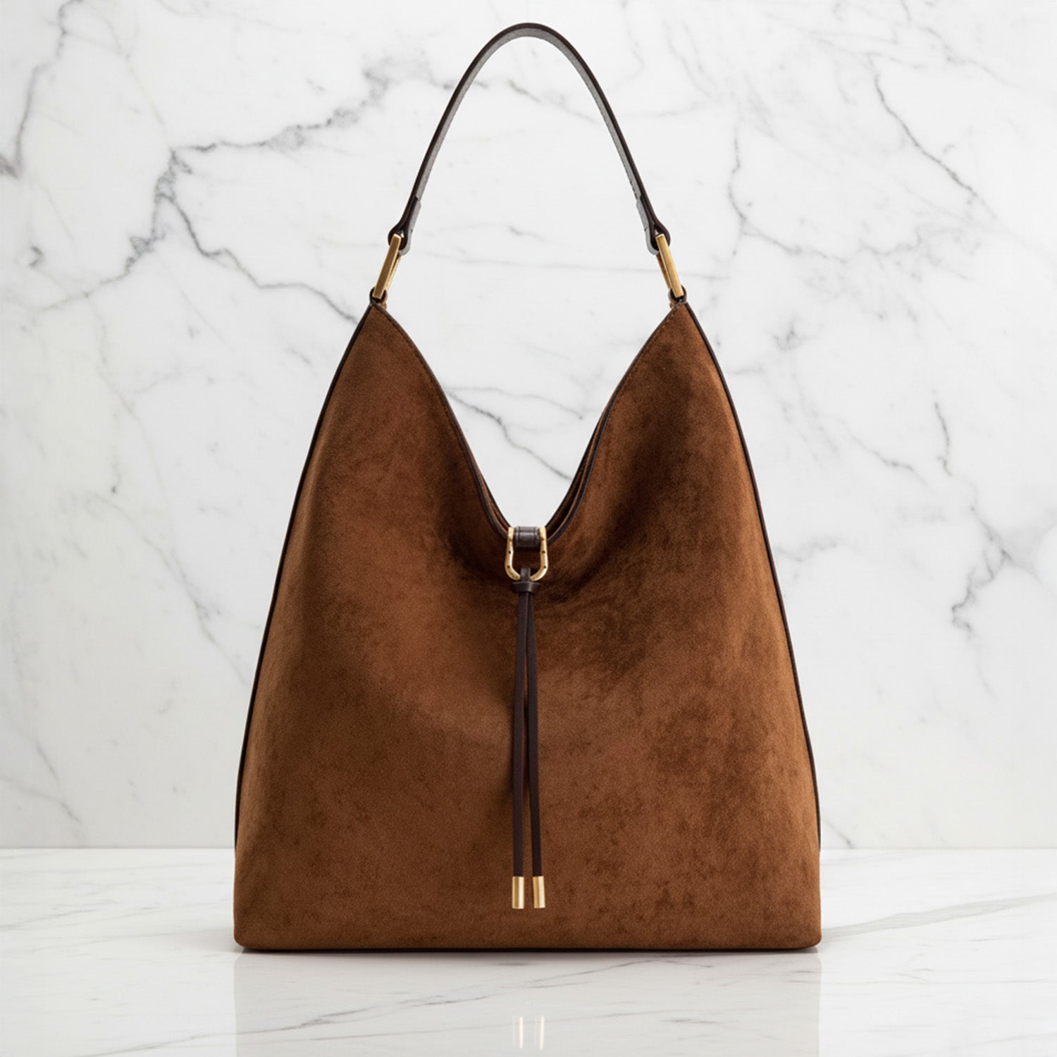 Ivara | Slouchy Drawstring Hobo Bag 0