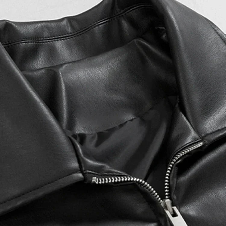 Jaron | Men's Oversized Leather Bomber Jacket 2