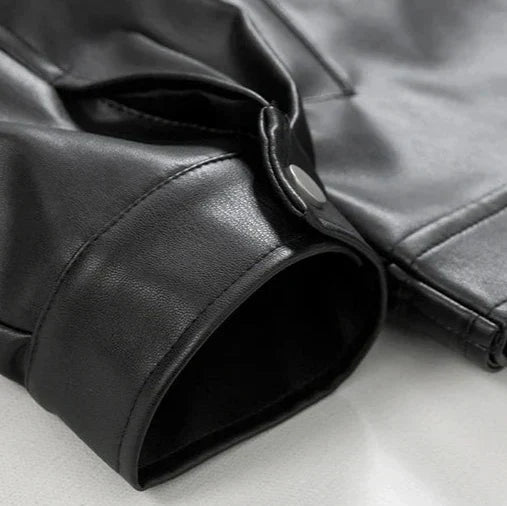 Jaron | Men's Oversized Leather Bomber Jacket 3