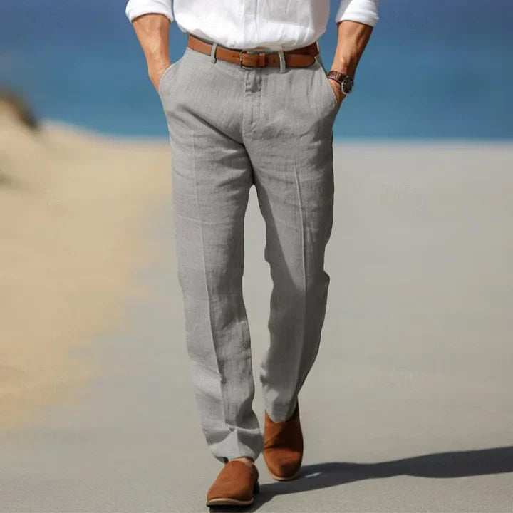 Jasper | Tailored Slim Casual Trousers 4