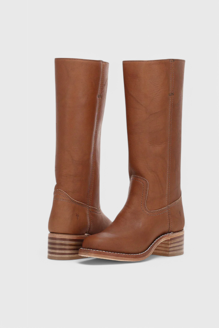 Lunara | Leather Knee High Boots 0