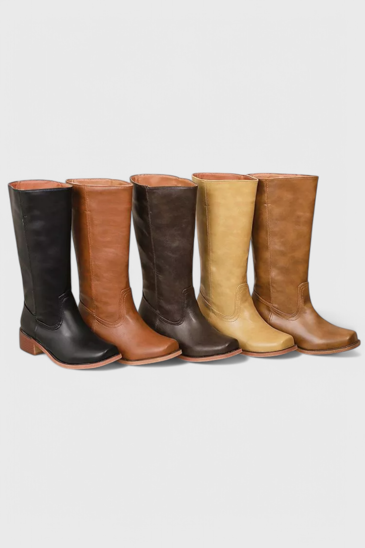 Lunara | Leather Knee High Boots 7