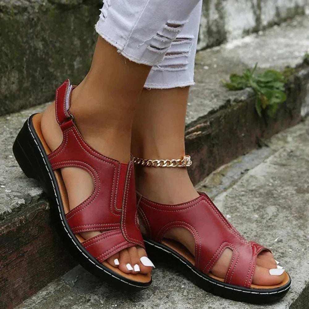 Maddox | Women's Orthopedic Cut-Out Strappy Sandals