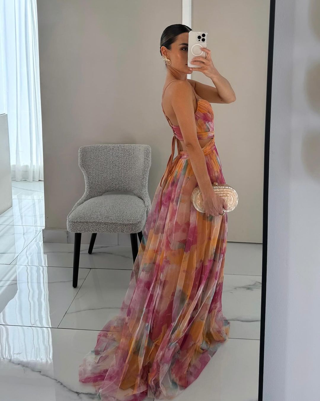 Mavina | Floral Maxi Summer Dress 3