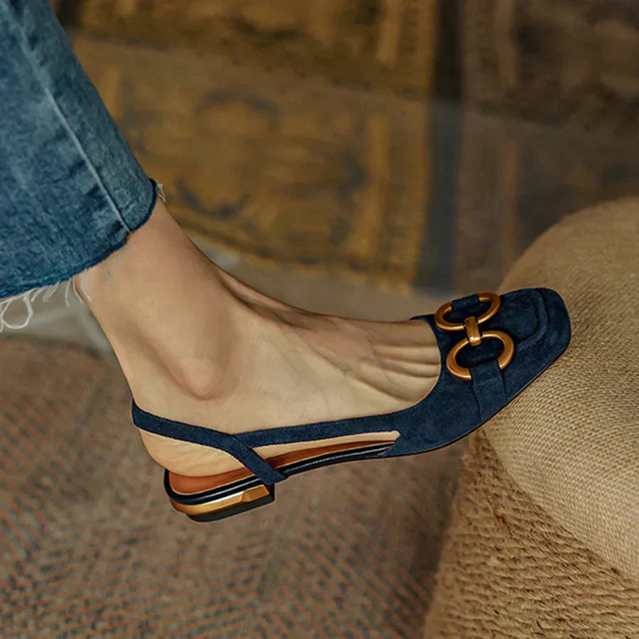 Nora – Chic Ergonomic Slingback Flats 1
