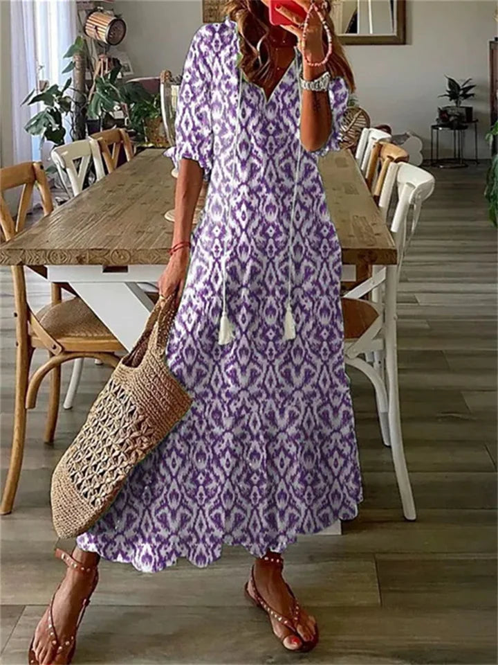 Rivela | Floral Summer Maxi Dress 1