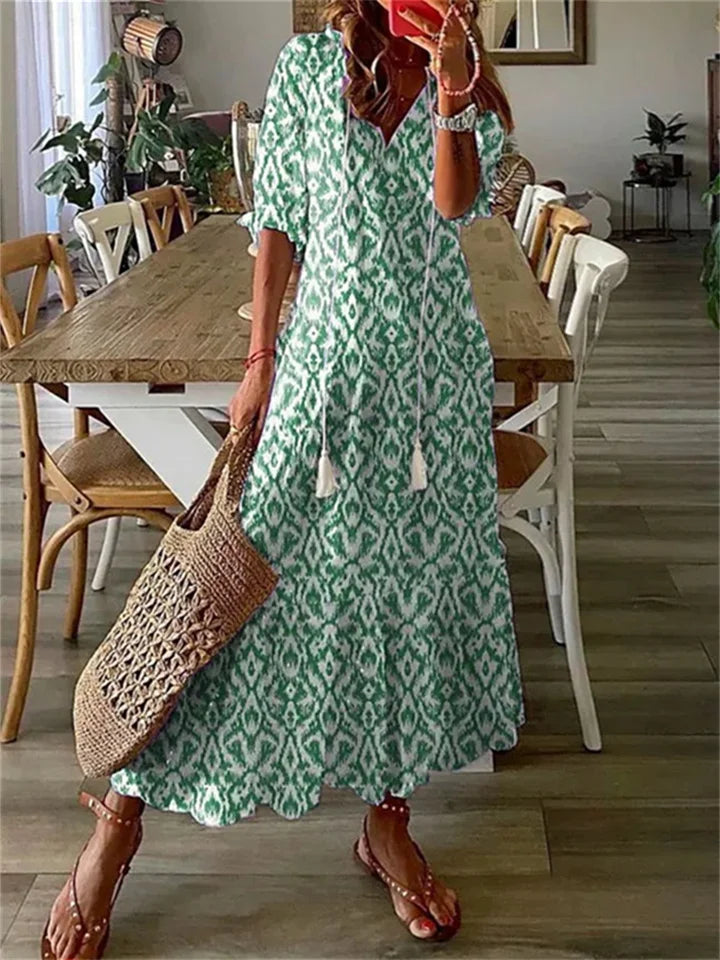Rivela | Floral Summer Maxi Dress 2