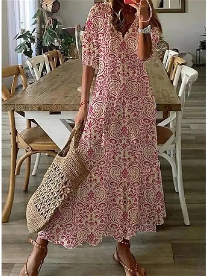 Rivela | Floral Summer Maxi Dress 4