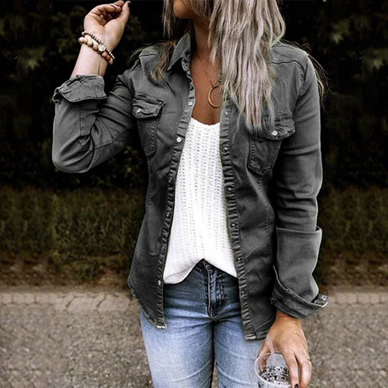 Shalana | Women's Summer Utility Shirt Jacket 3