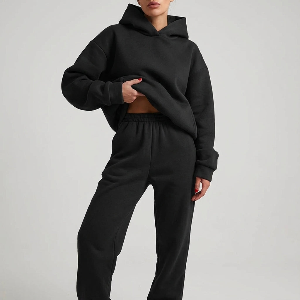 Tara | Women's Tracksuit Set Oversized Hoodie Jogger Pants 1