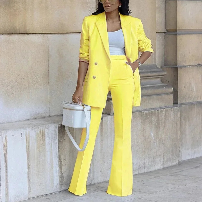 Tavira | Tailored Double-Breasted Women's Suit Set 4