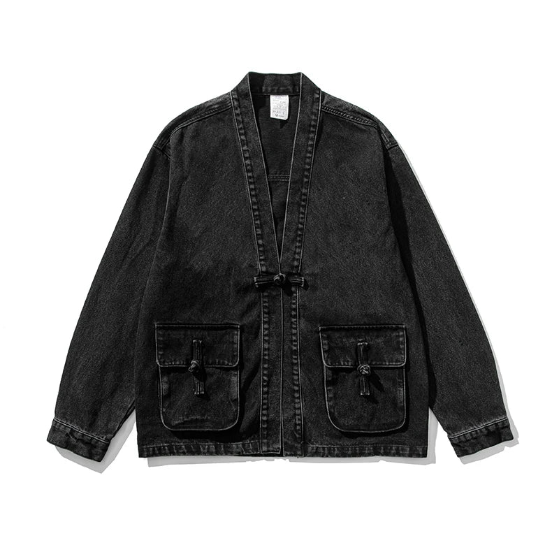 Vinta | Vintage Wash Denim Kimonos For Women 1
