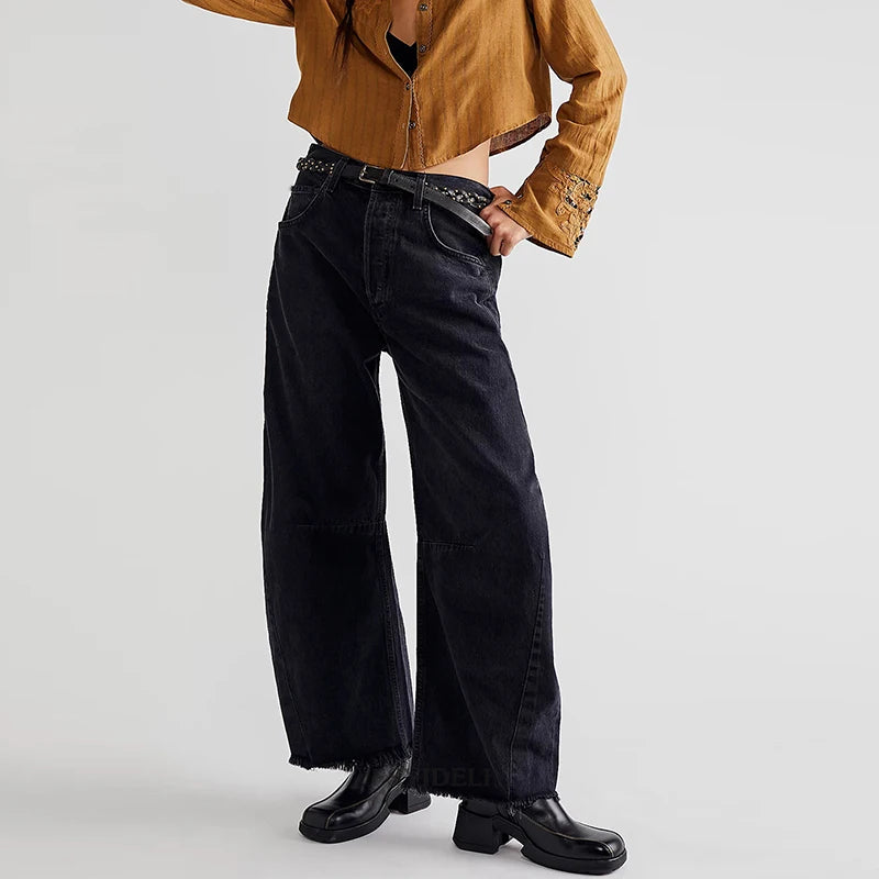 Wavex | Organic Cotton High-Waist Baggy Jeans 2