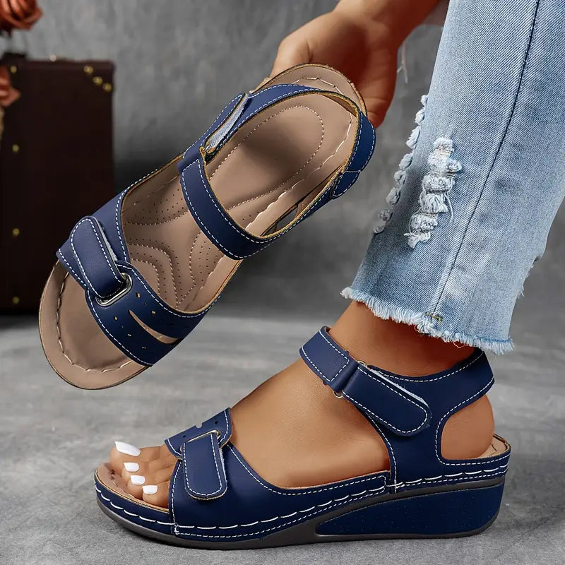 Wendy | Women's Wedge Sandals Ankle Strap 3