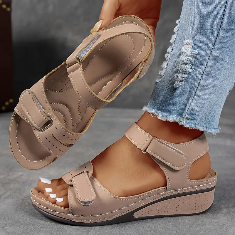 Wendy | Women's Wedge Sandals Ankle Strap 5
