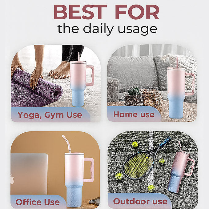Train & Hydrate Set - Leggings + Big‑Sip Tumbler