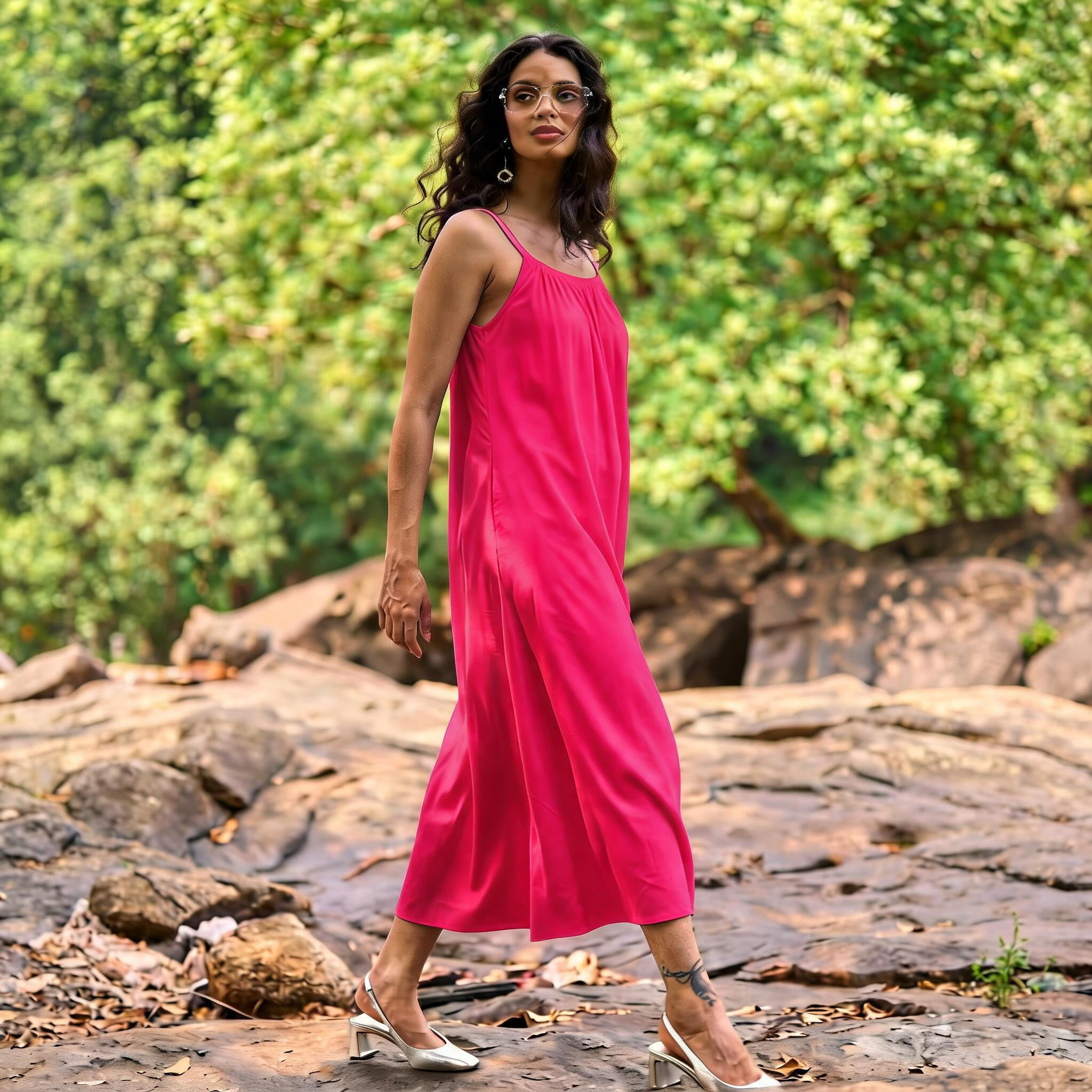 Craftsmiley Honeymoon Soft Flow Evening Maxi
