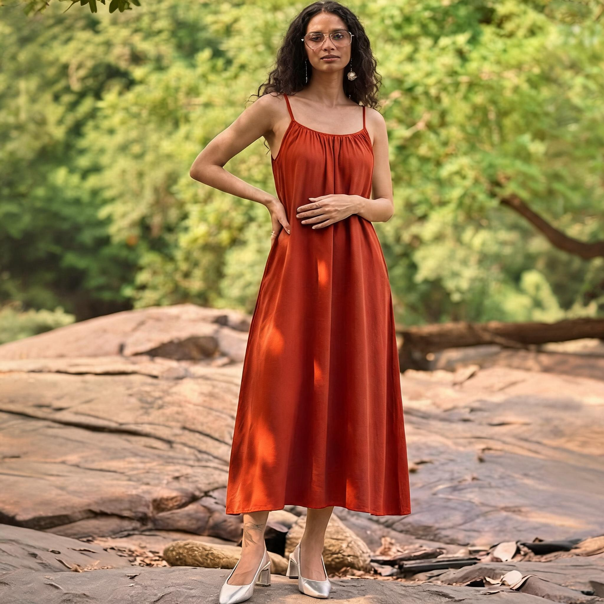 Craftsmiley Honeymoon Soft Flow Evening Maxi