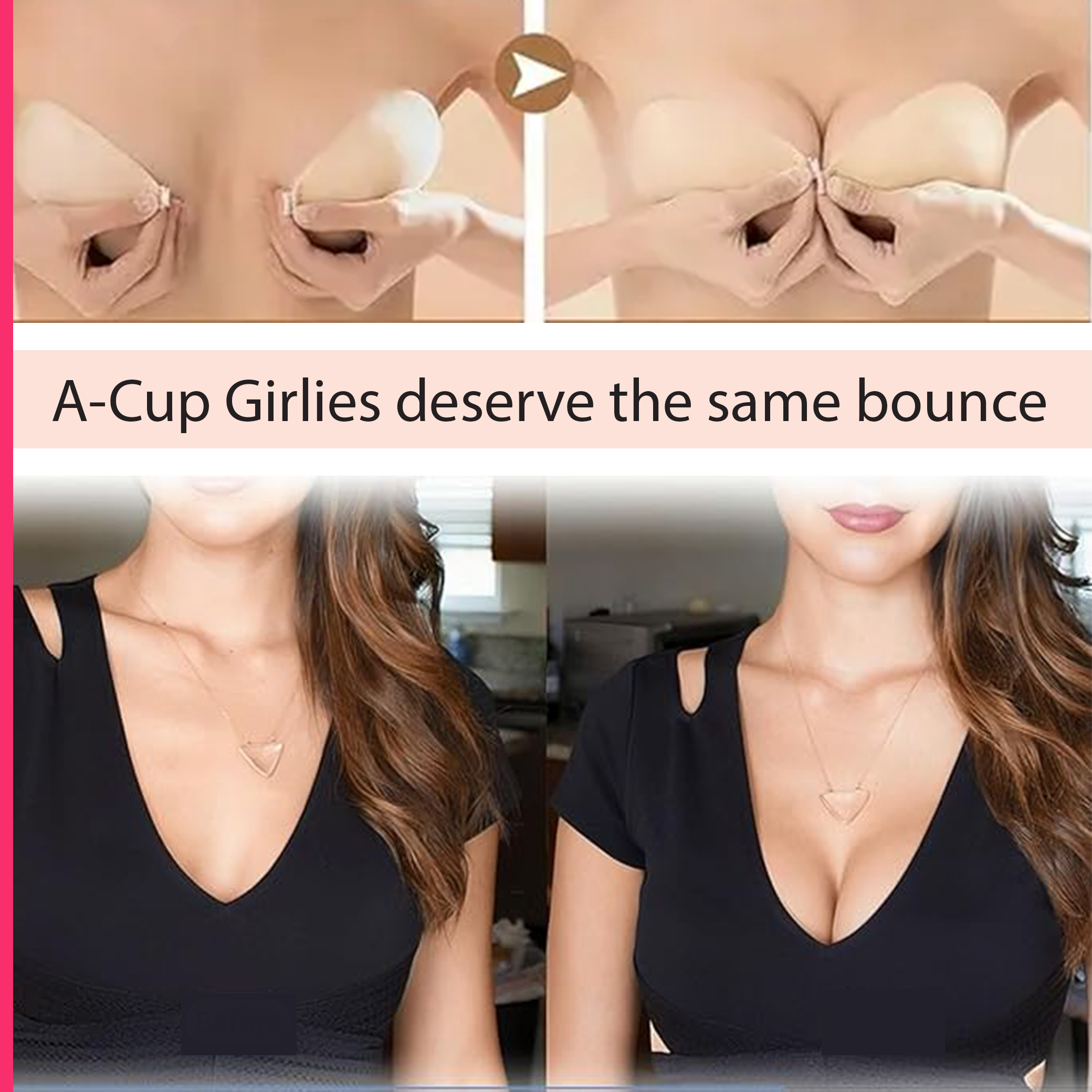 Craftsmiley™ Moon Bra - Adhesive Bra