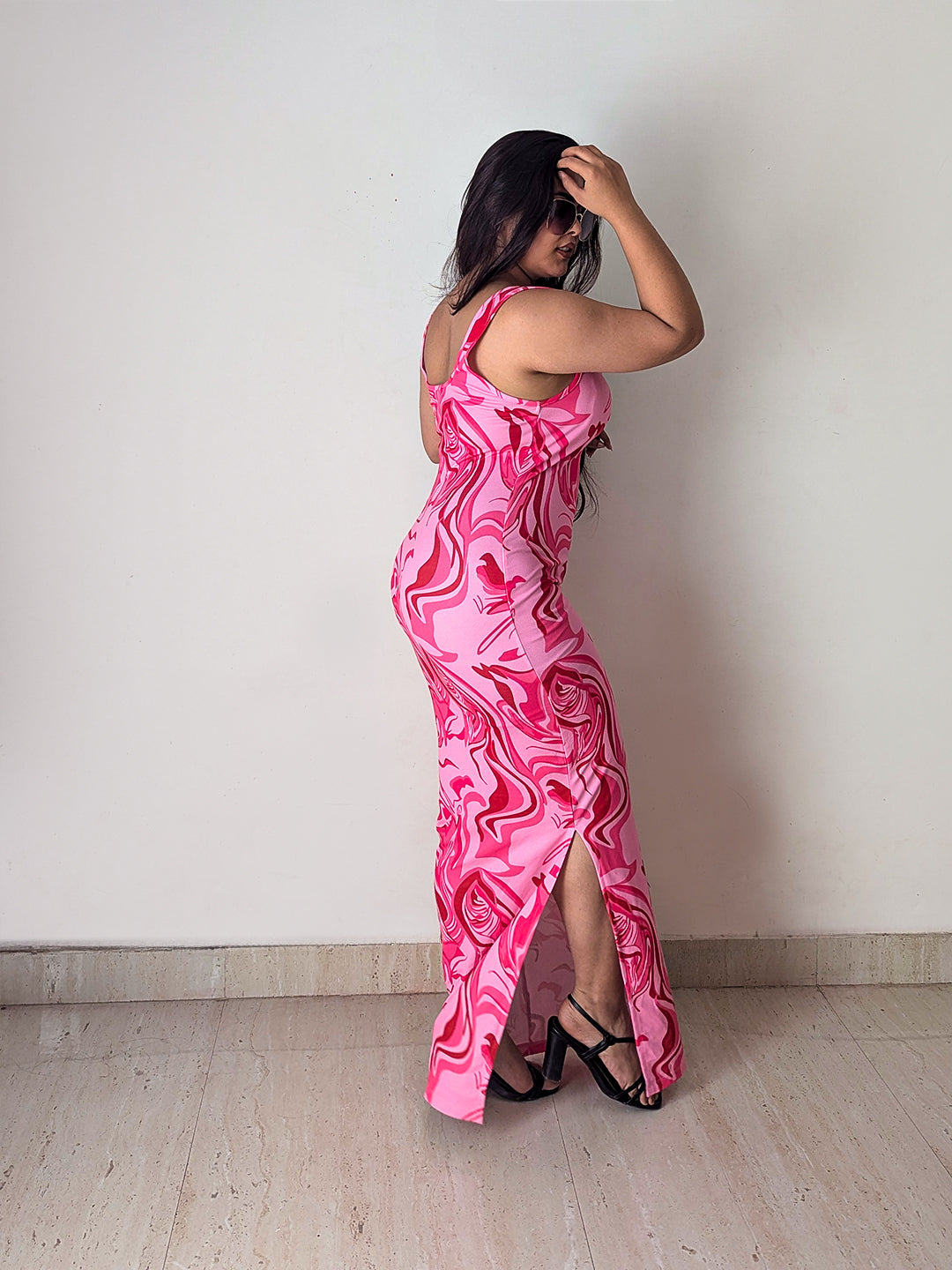 Craftsmiley Women Bodycon Multicolor Dress