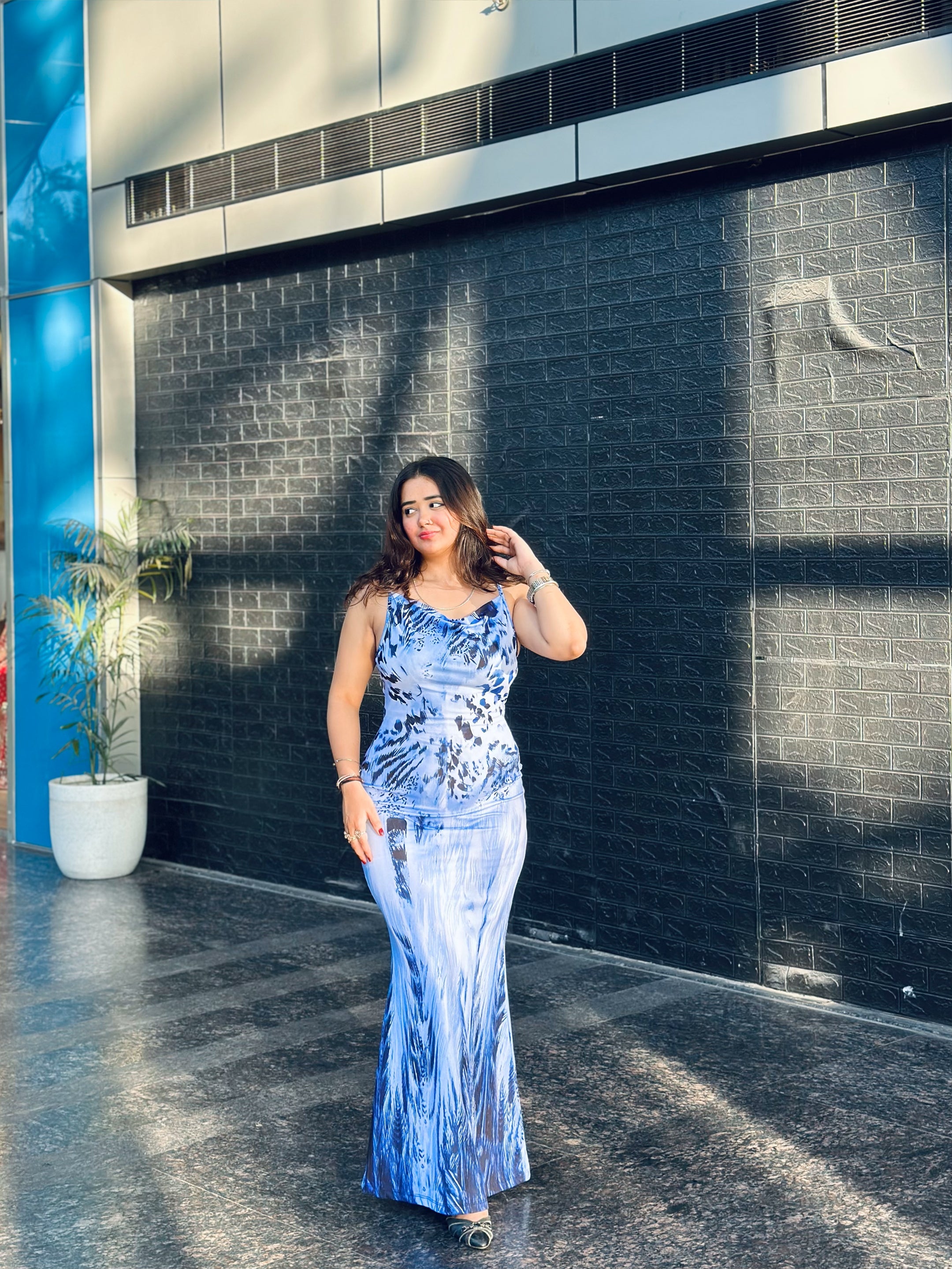 Craftsmiley Ocean desire Multicolor Dress
