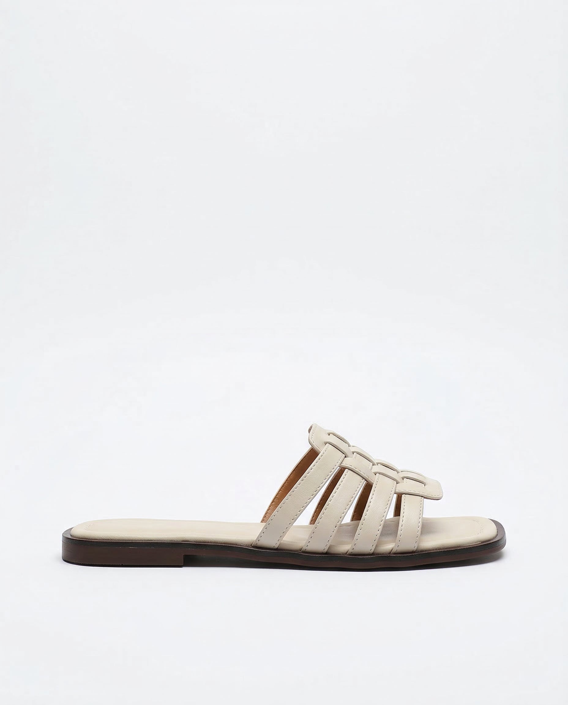 Andora | Women's Flat Leather Slides