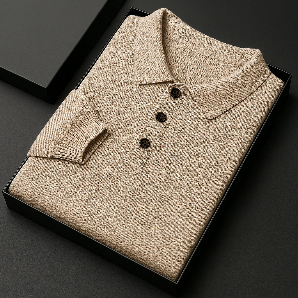 Arden Cashmere Button-Up Shirt 0