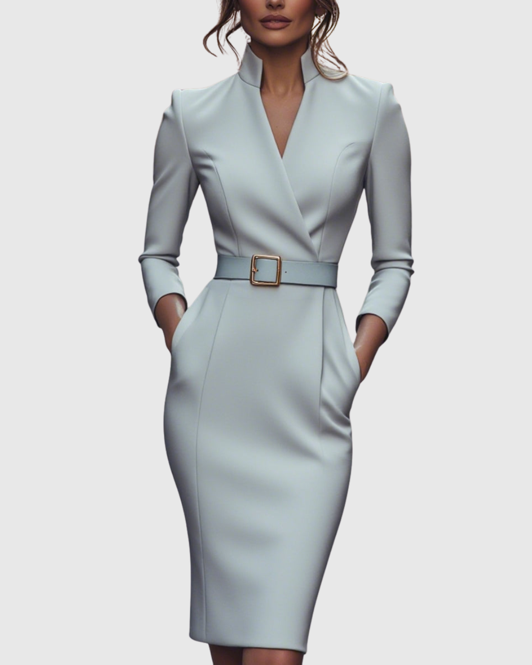 Claribel | Refined Midi Dress 11
