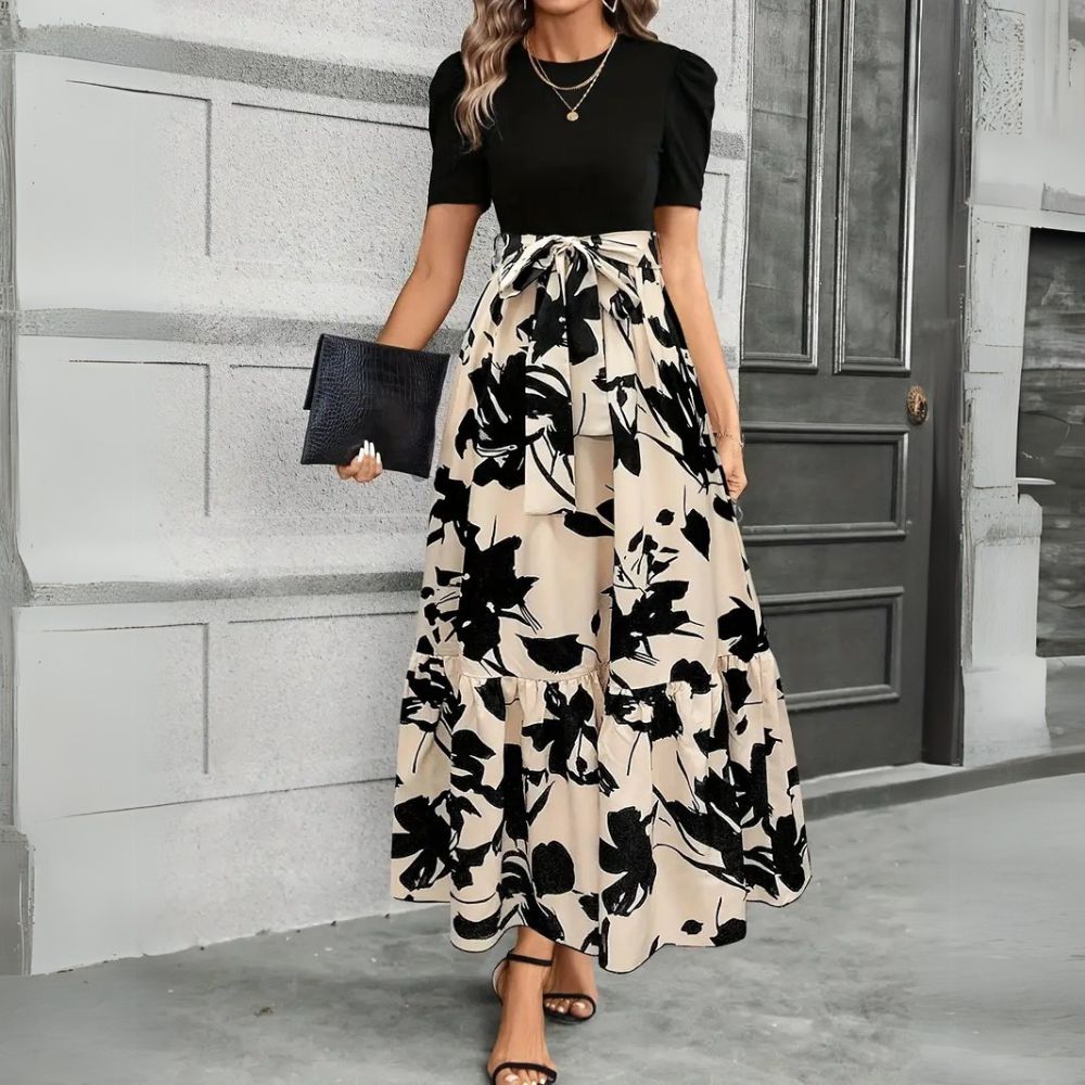 Hannah - Elegant Maxi Dress 0
