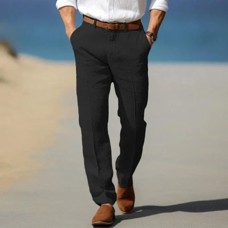 Jasper | Tailored Slim Casual Trousers 0