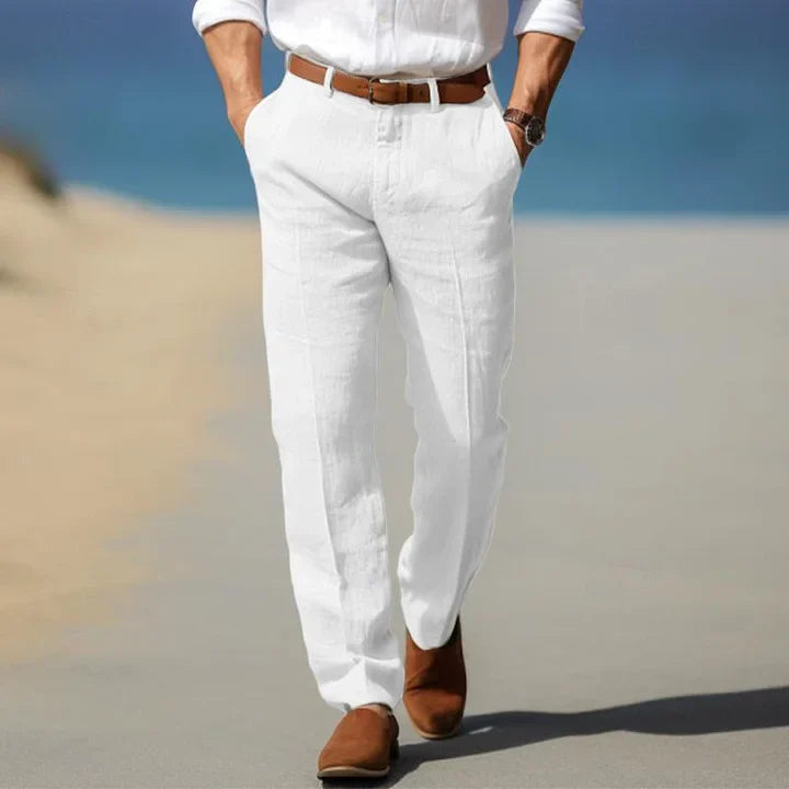 Jasper | Tailored Slim Casual Trousers 1