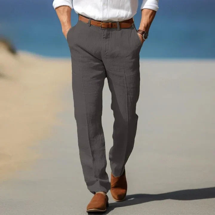 Jasper | Tailored Slim Casual Trousers 5