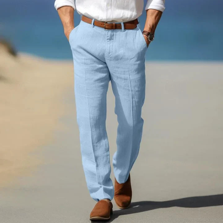 Jasper | Tailored Slim Casual Trousers 6