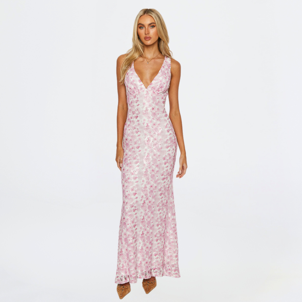Jovial | White Maxi Dress for Formal Events 0