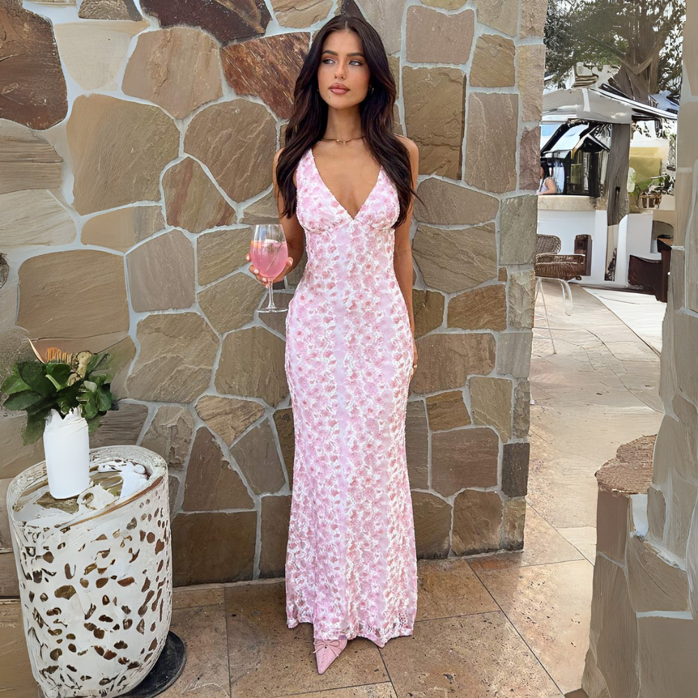 Jovial | White Maxi Dress for Formal Events 1