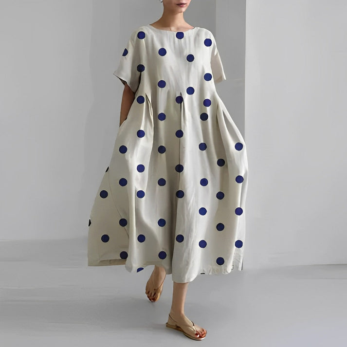 Juniper | Women's Floral Print Oversized Midi Summer Dress