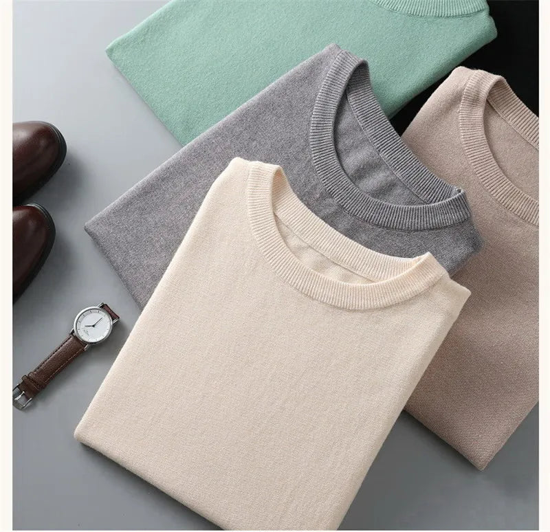 Kaviro | Knitted Short Sleeve Men's Shirt 8