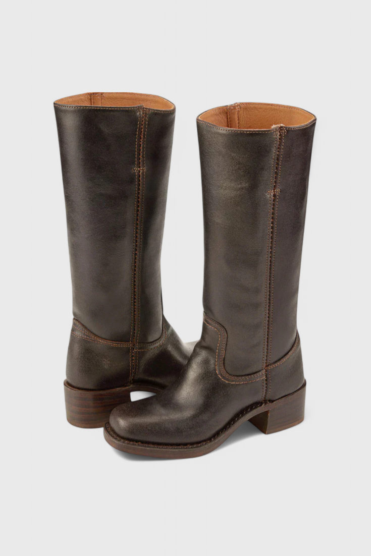 Lunara | Leather Knee High Boots 5